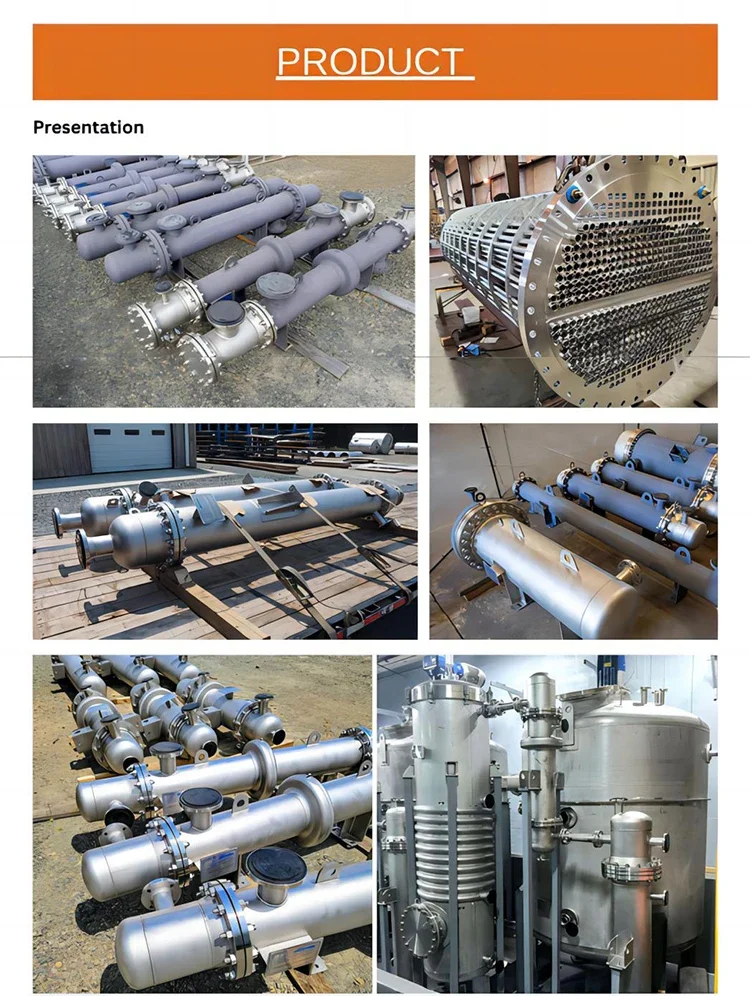 Shell and Tube Heat Exchanger, 1-2, 220V - detail 2