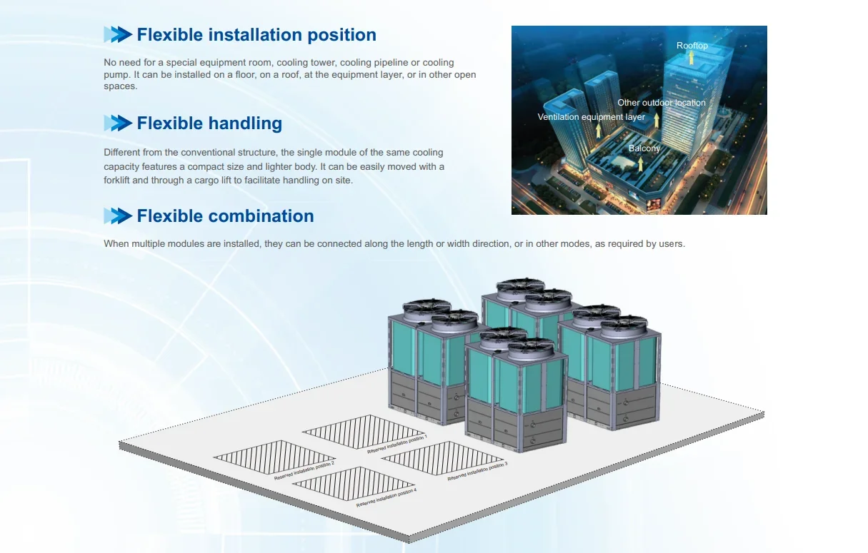 Commercial Heat Pump, 65KW-780KW, R410A - detail 8