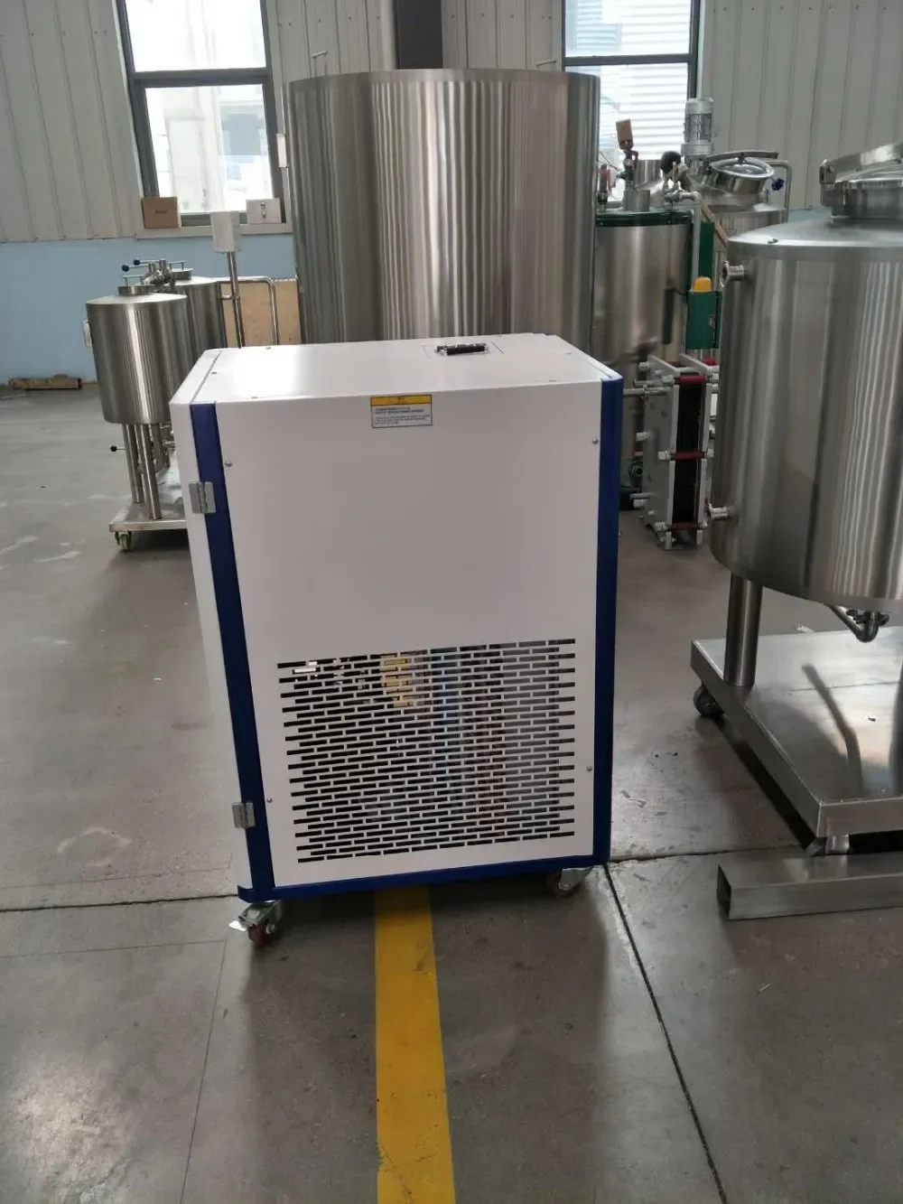 Industrial Glycol Water Chiller, Request, 15-70Kw Depends - detail 10