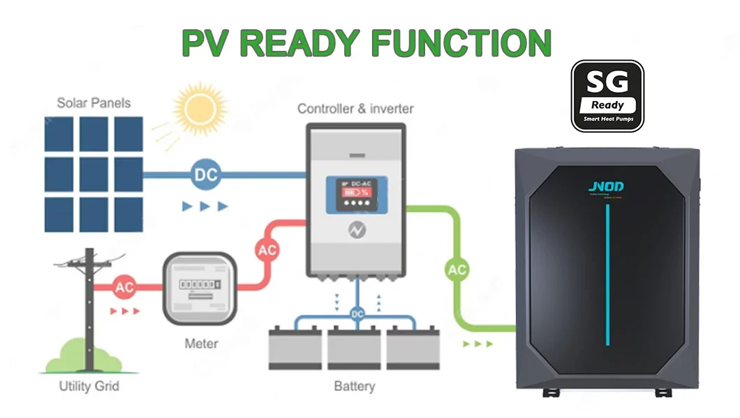 Water Heat Pump, JNOD, Inverter, R290 - detail 12