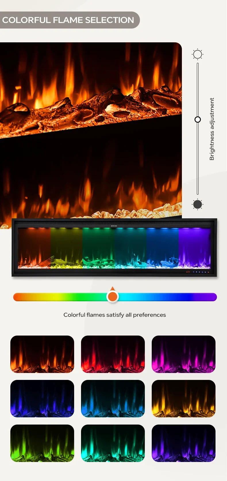 Water Vapor Fireplace, SF1000, 3D - detail 36
