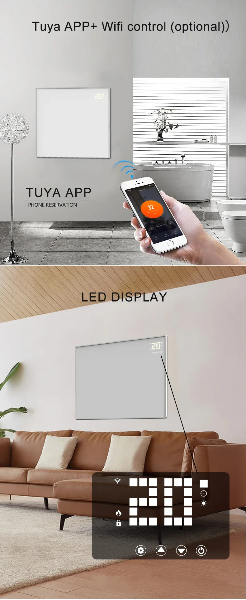Pet Infrared Heating Panel, Ceiling, Wall - detail 12