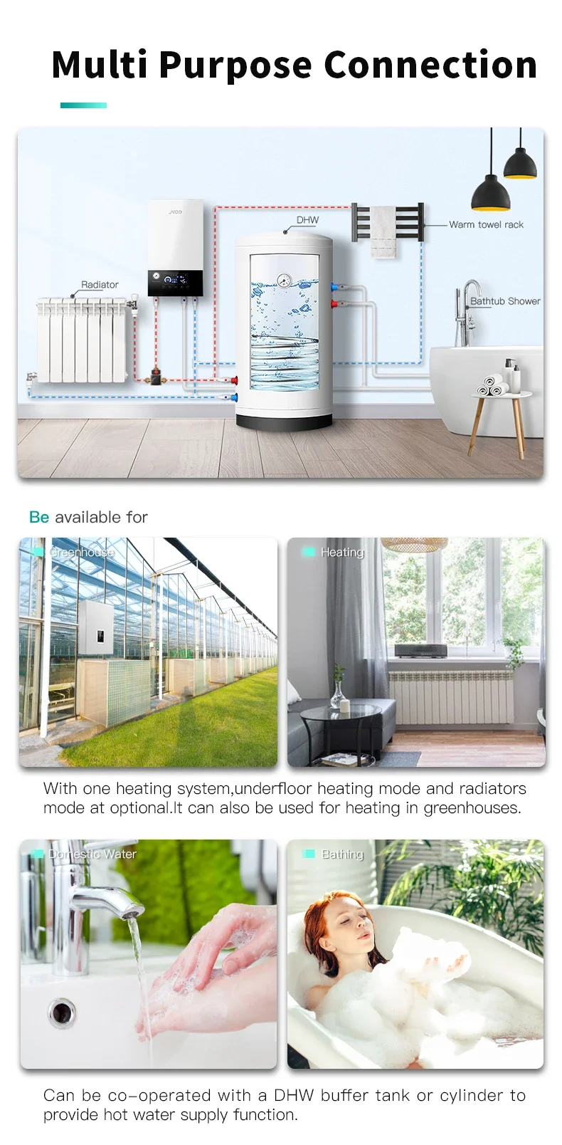 Heating System Boiler, Wall, 230V, Natural Circulation - detail 26