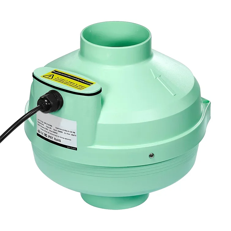 Inline Duct Fans, IP67, 200mm, Waterproof - detail 2