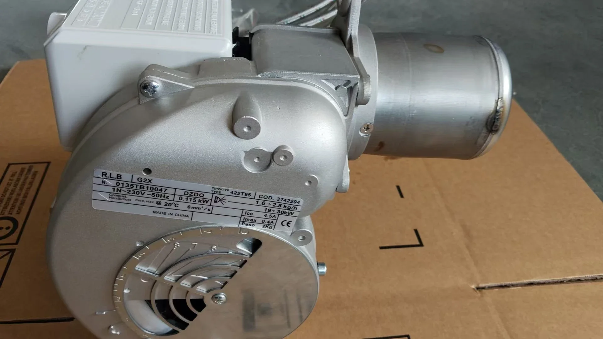 Stainless Steel Industrial Boiler, Oil Burner - detail 6