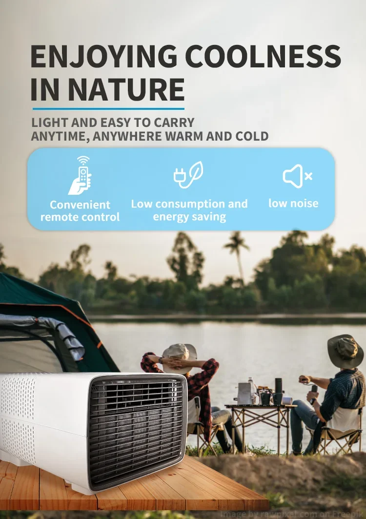 Portable Air Conditioner, 220V, R410a, 420W, 280W - detail 10