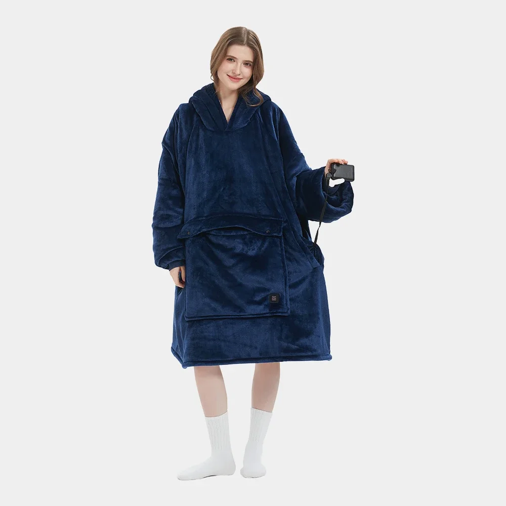 Usb Heating Hoodie Blanket, Flannel, JL02 - detail 12