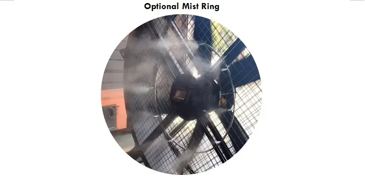 Industrial Cooling Fan, 2M, 6.6FT, 1.5M, 4.9FT - detail 14