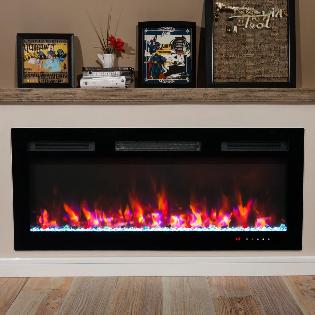 Electric Fireplace, 30-inch, Steel, Electric Fireplaces - detail 10