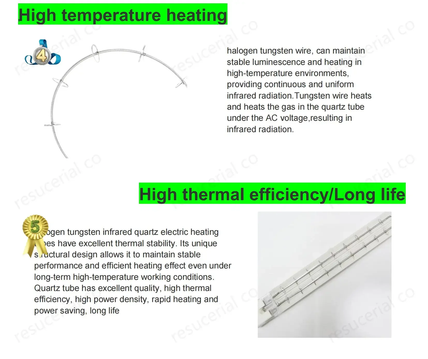 Twin Double Quartz Heater, 12V-480V, 100-10000W - detail 20