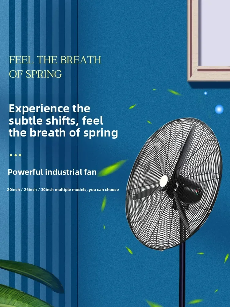 Electric Fan, 26Industrial, 230 W(0.31hp), Metal - detail 2