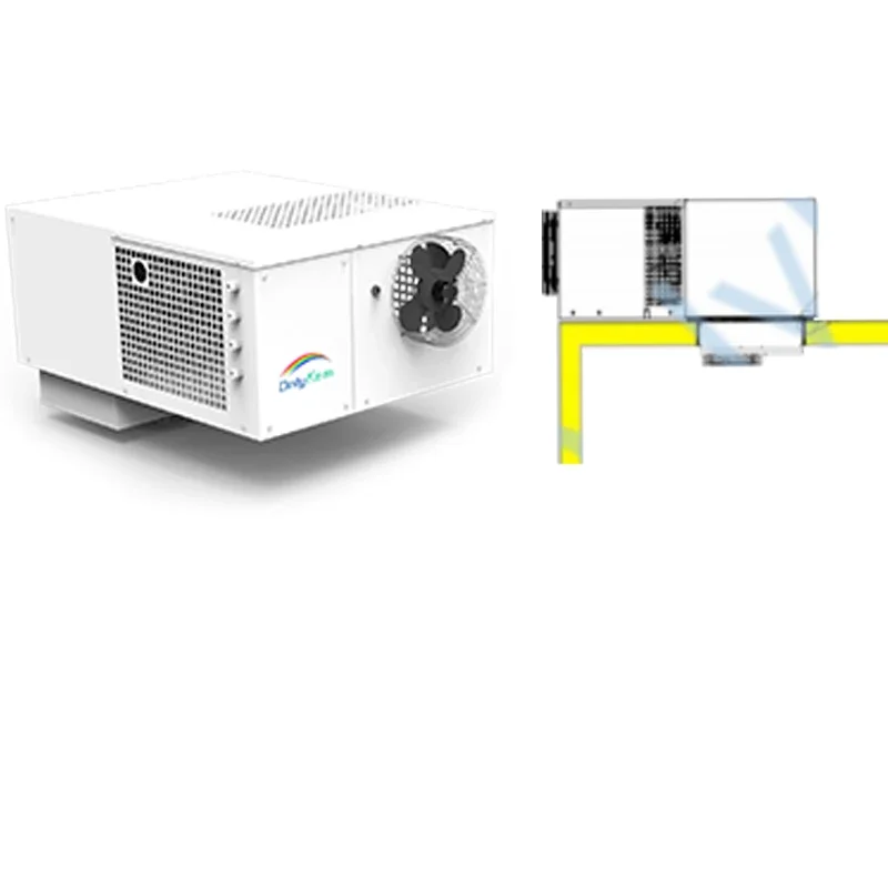 Mounted Monoblock Refrigeration Unit, 3HP, 220V, R404A, Wall - detail 10