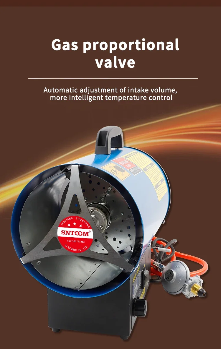 High-efficiency Gas Heater, Portable, 220 V, Natural Gas - detail 10