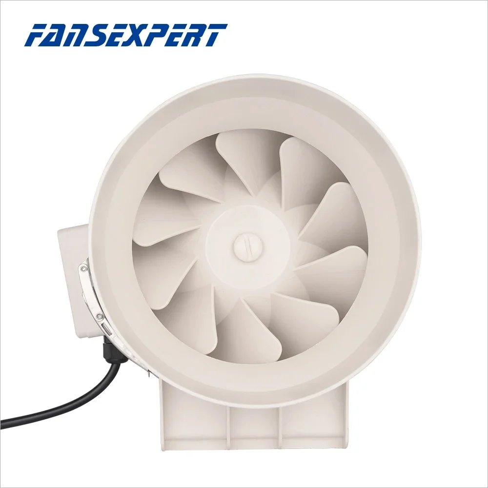 Industrial Exhaust Duct Fan, 200mm, 8in, Plastic - detail 12