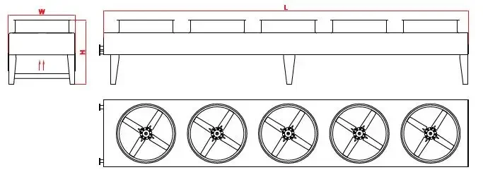 Dry Cooler, 220 V, 1110cfm - detail 20