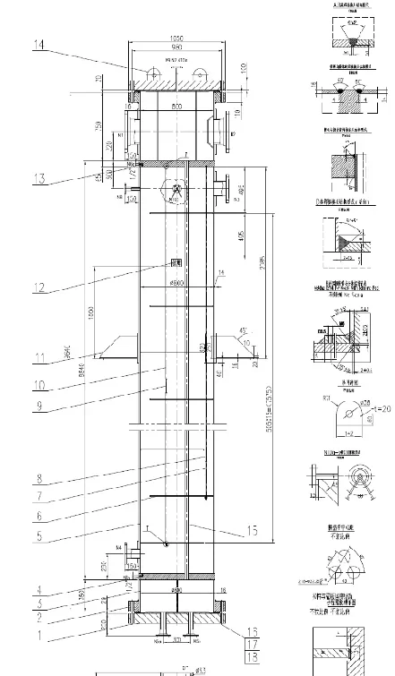 Shell and Tube Heat Exchanger, Sus304, Stainless Steel - detail 6