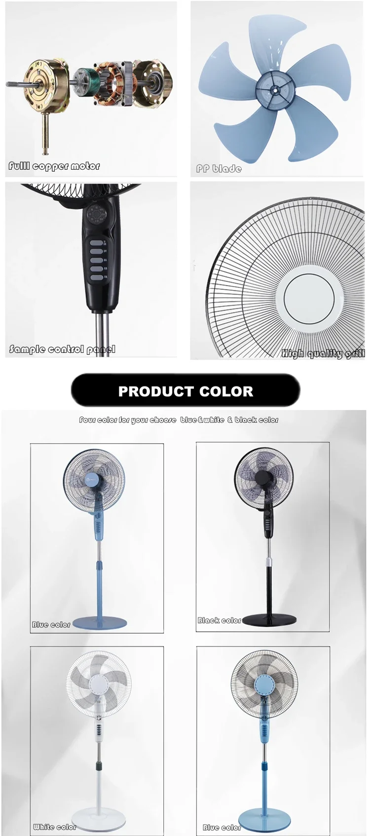 Pedestal Fan, LF-SF1616RC, 220, 45 - detail 4