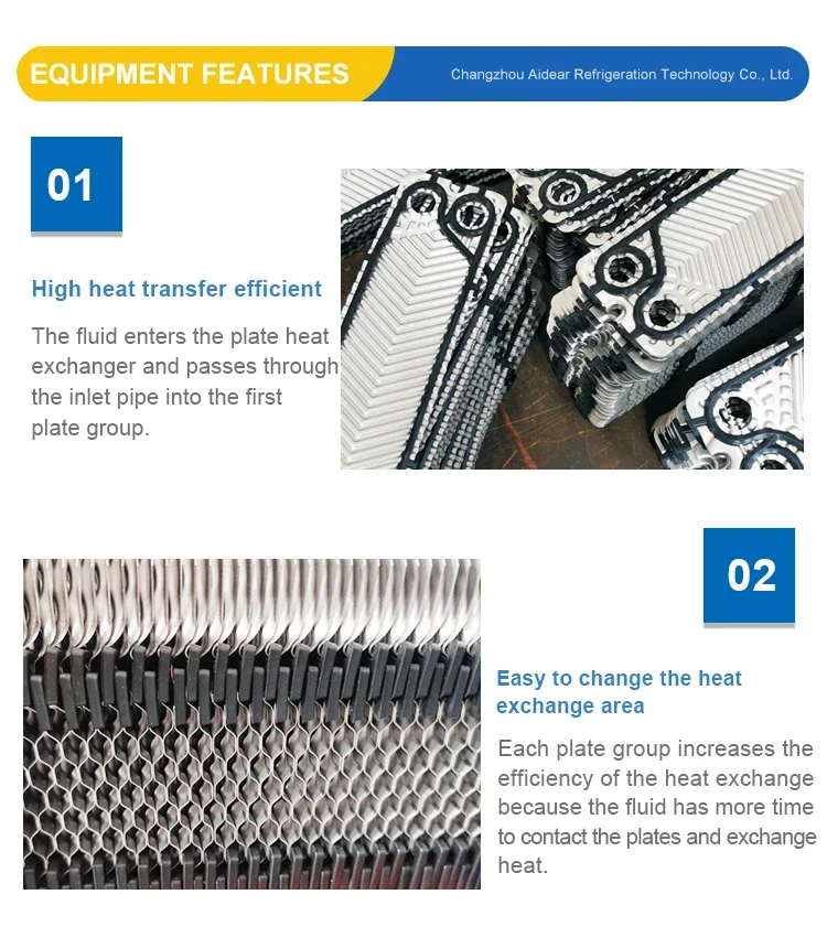 Plate Heat Exchanger, 316L, Stainless, Steel, PHE - detail 8