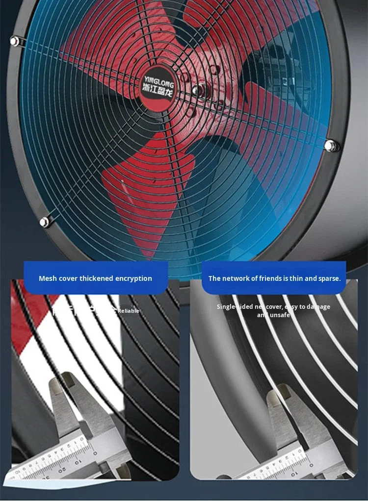 Series Industrial Axial Ventilator, 300mm, 800mm, HVAC - detail 24