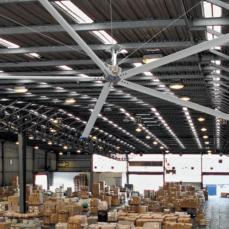 Blades Industrial Hvs Fan, 10ft, 3m, Aluminum, HVLS - detail 24
