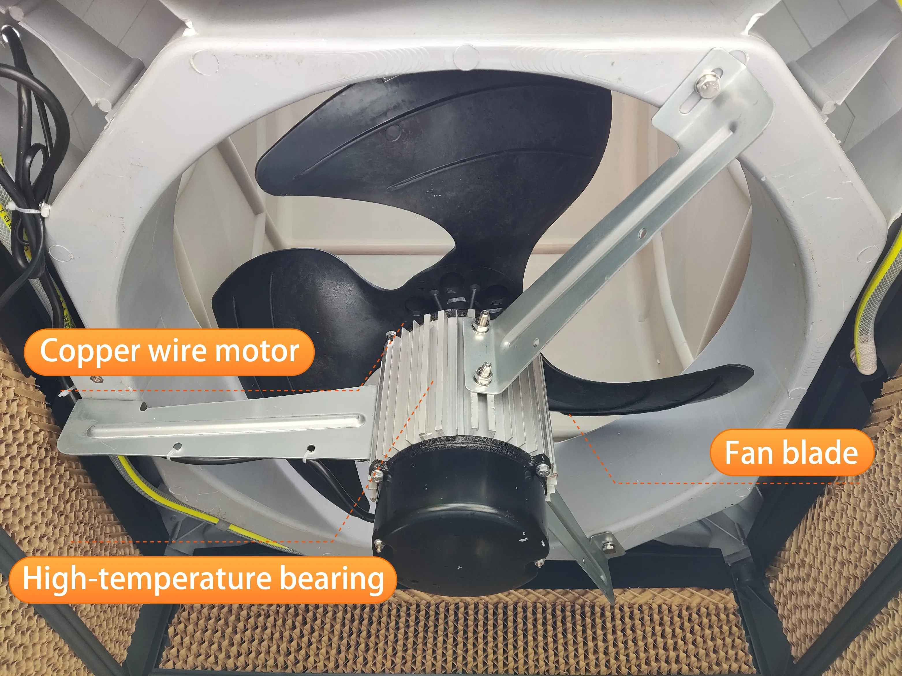 Swamp Air Cooler, 18000m3/h, Copper, Plastic - detail 24