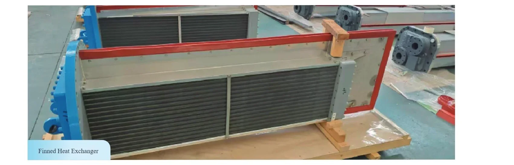 Finned Tube Heat Exchanger, Copper - detail 4