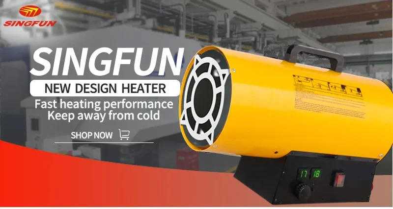 Gas Heater, Portable, 650 m³ - detail 2
