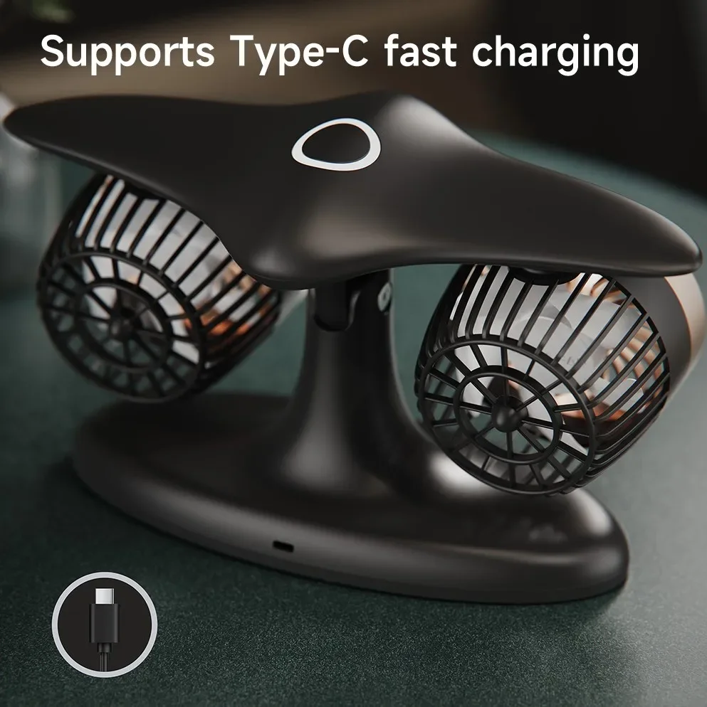 Battery Desktop Fan, Portable, 5V, USB - detail 8