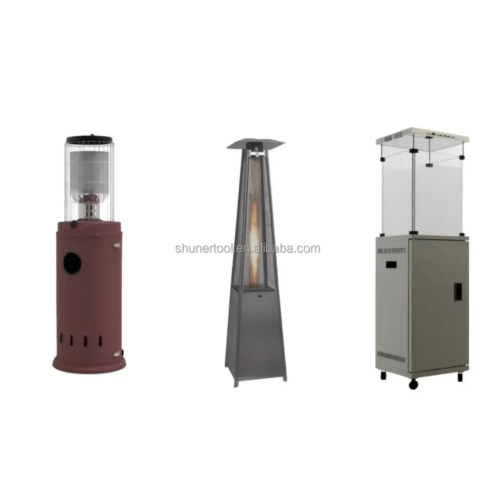 Umbrella Shaped Portable Heater, Steel, 13KW - detail 12