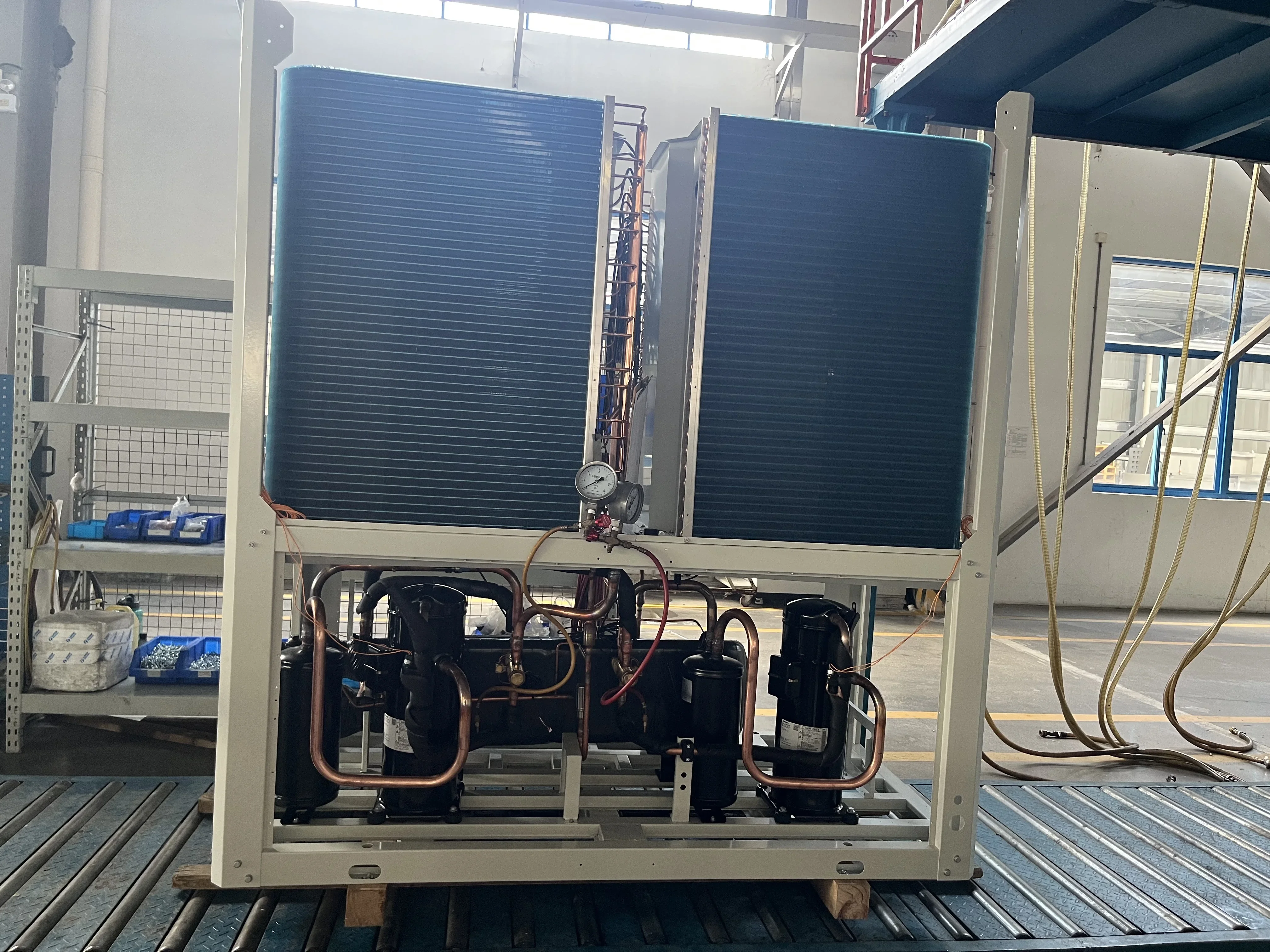 Air Source Heat Pump, R410A, 380 V, Metal - detail 4
