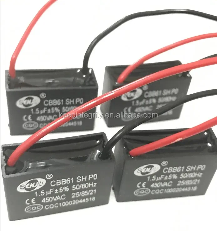 Factory Cbb61 Fan, 450VAC, 15UF - detail 2
