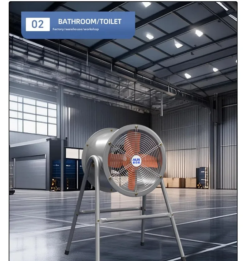 Blade Industrial Axial Fan, 220V, Aluminum - detail 36