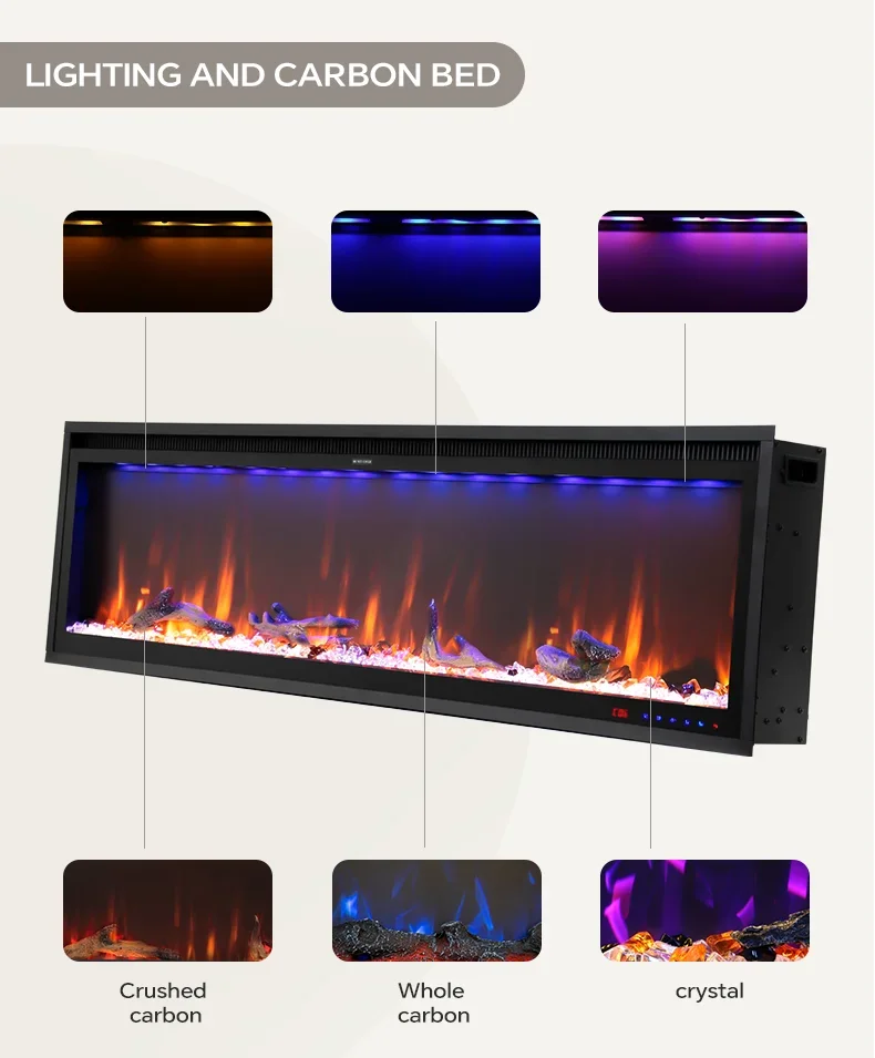 Water Vapor Fireplace, SF1000, 3D - detail 34
