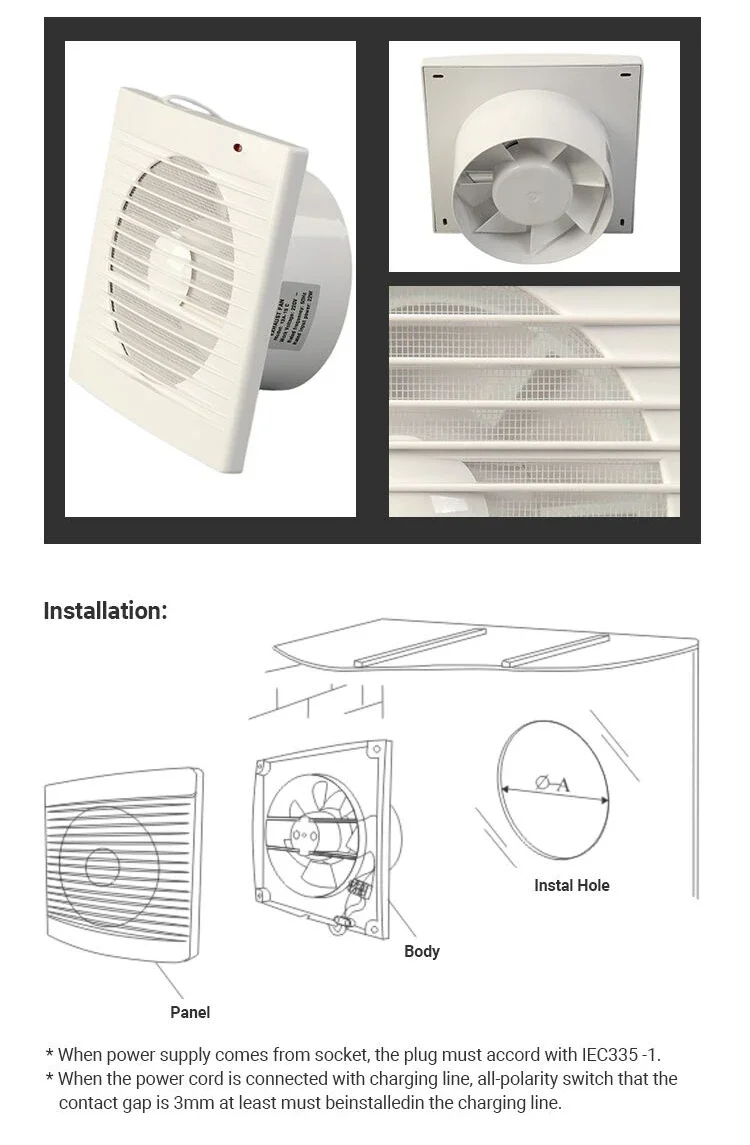 Inline Duct Fan, Axial, SAA - detail 10