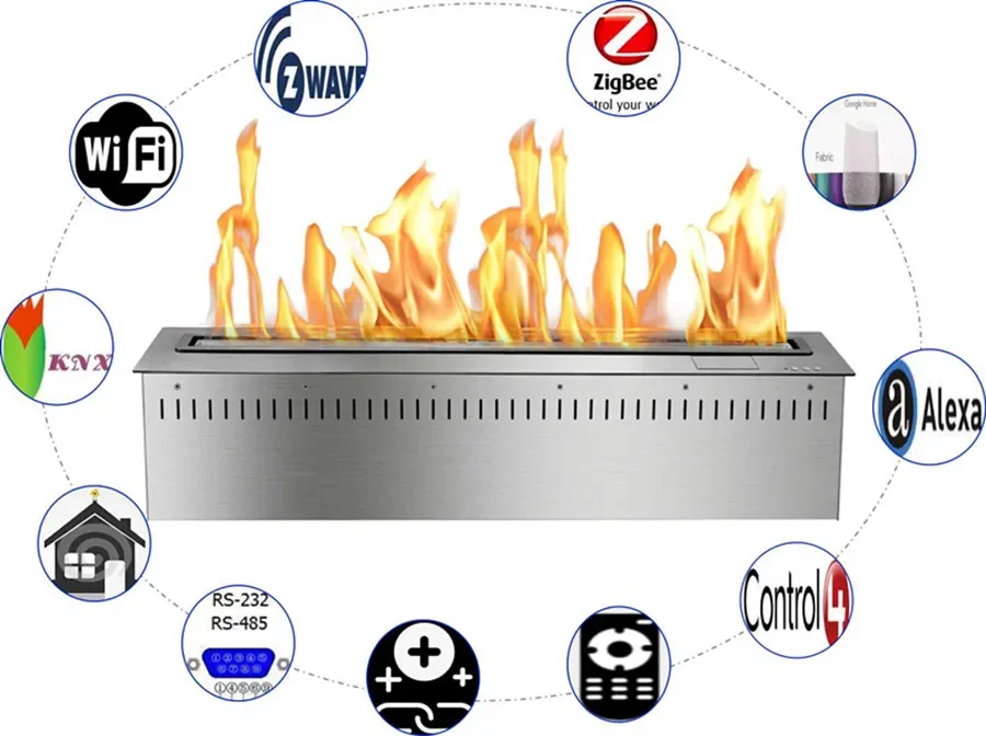 Led Water Vapor Fireplace, 3d, 4.5 liter - detail 24