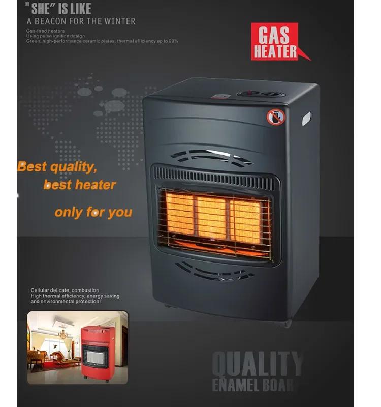 Quadrilateral Gas Heater, AGA, ISO, Portable - detail 4