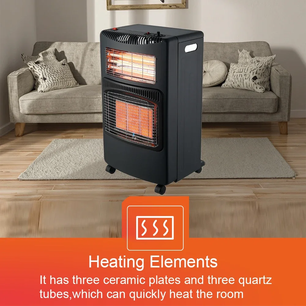 Gas Electric Heater, Copper, Metal - detail 12