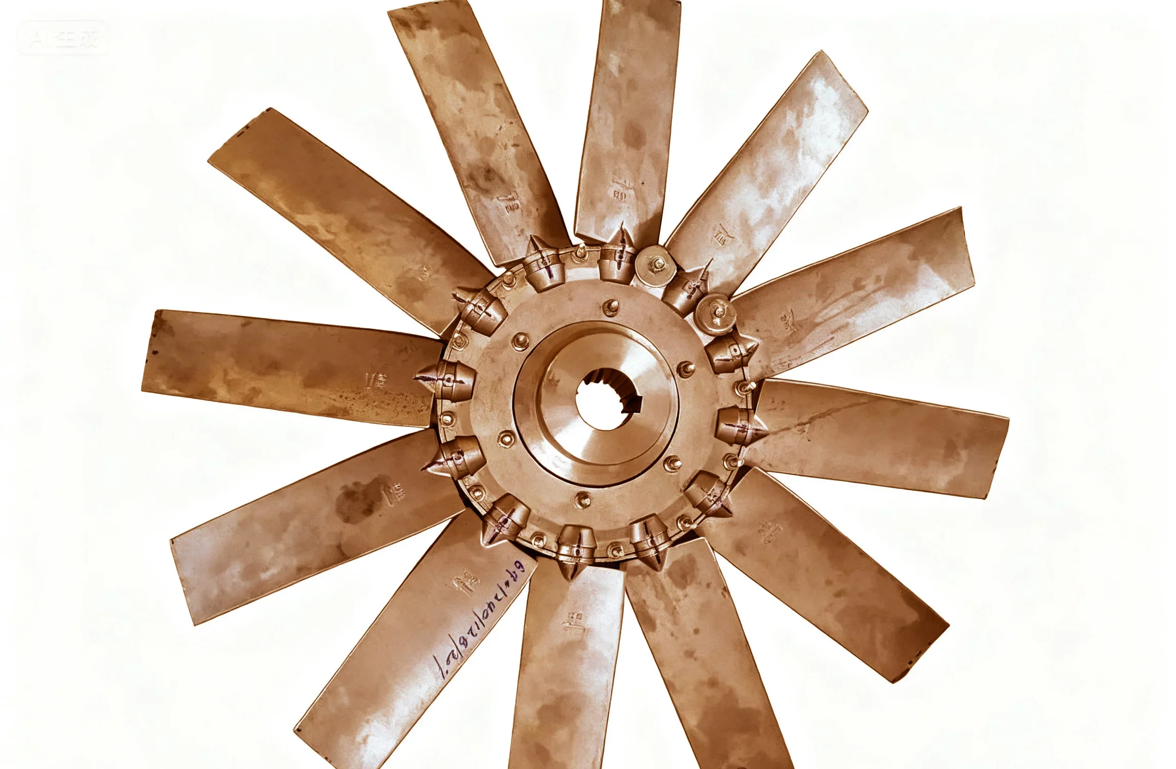 Axial Flow Fan, Aluminum, 120V-240V, Electric - detail 6