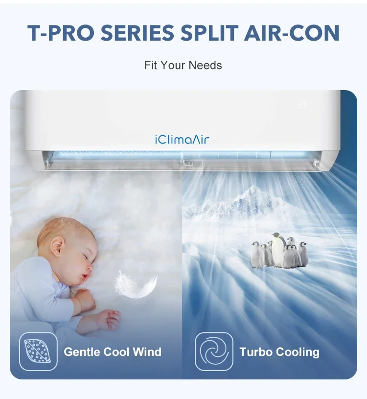 Mounted Air Conditioner, 12000, BTU, Inverter, Wall - detail 18