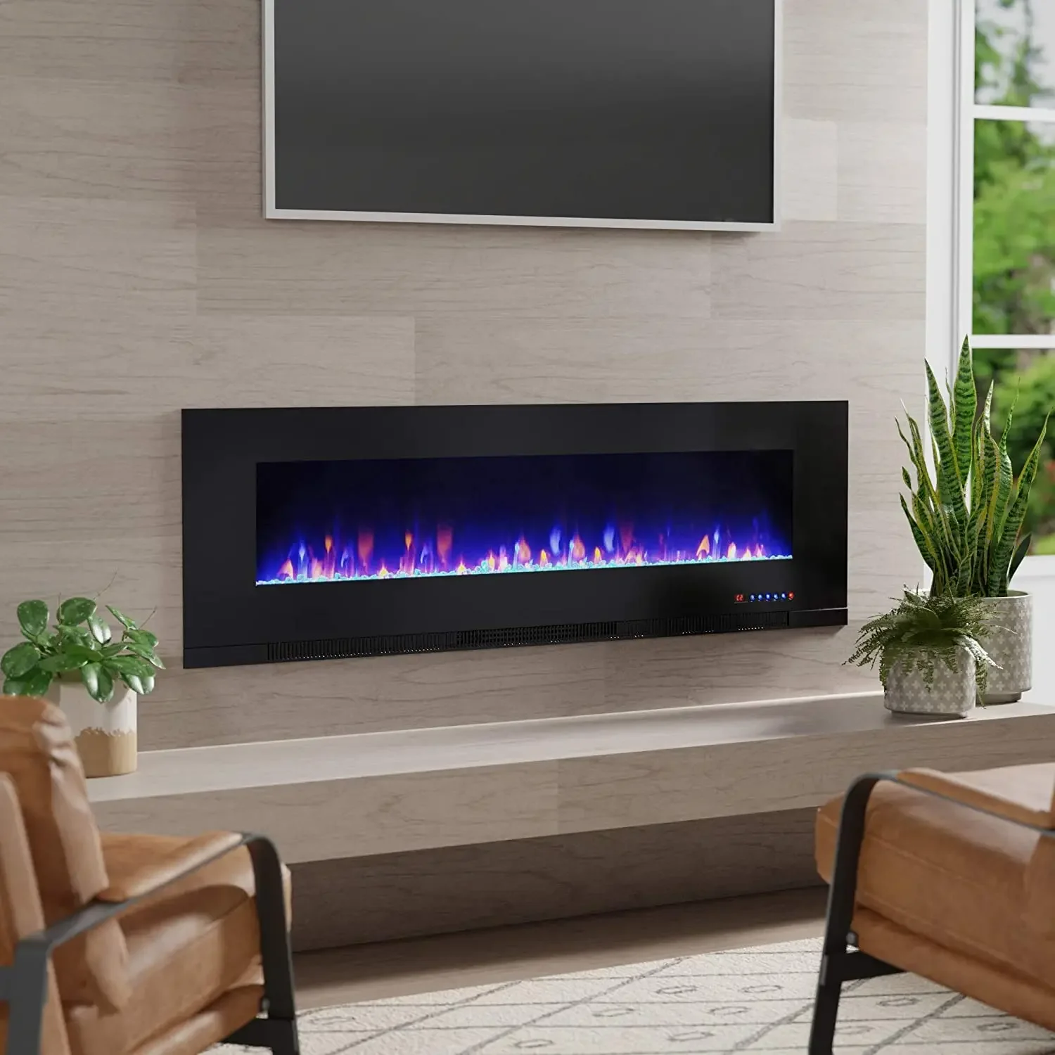 Stands with Electric Fireplace, 110V-240V, 750W - detail 30