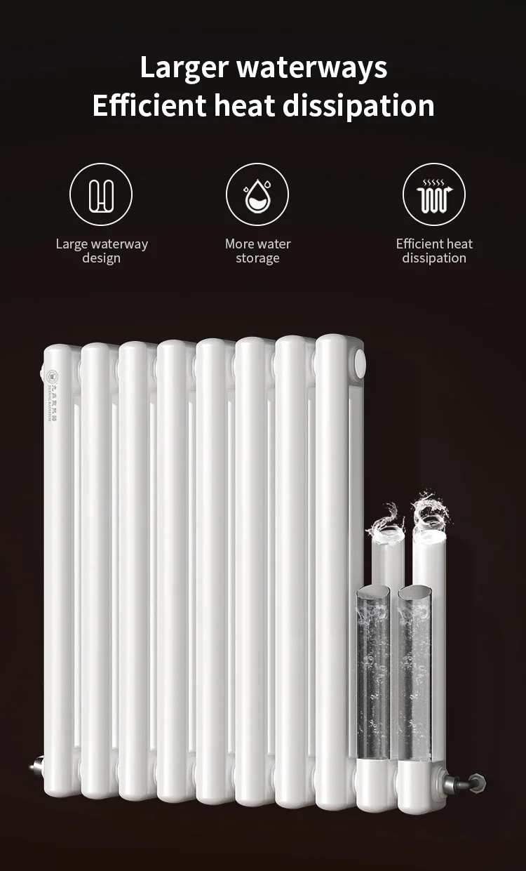 Saving Flexible Modern Radiator, Steel, EN442, Wall - detail 14