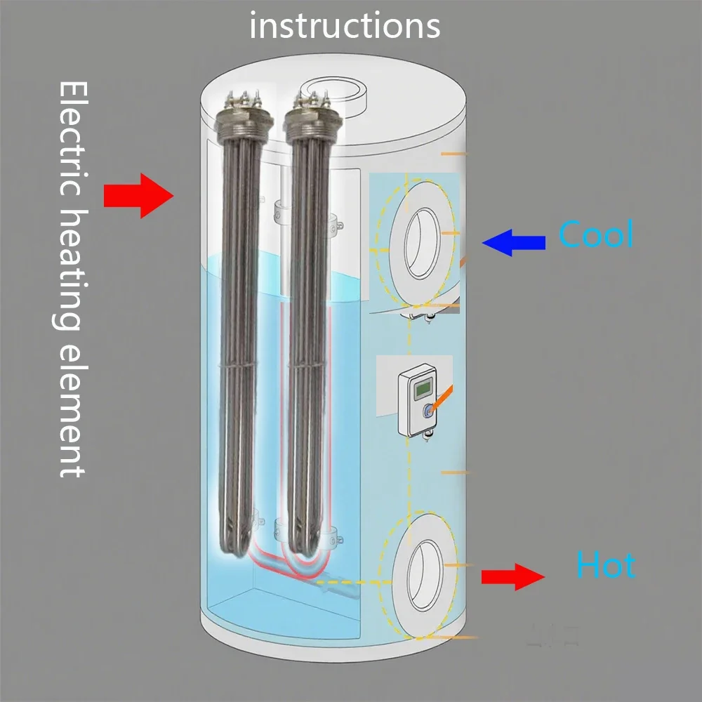 Water Heater, 220v, 380v, 6kw, 8kw - detail 6