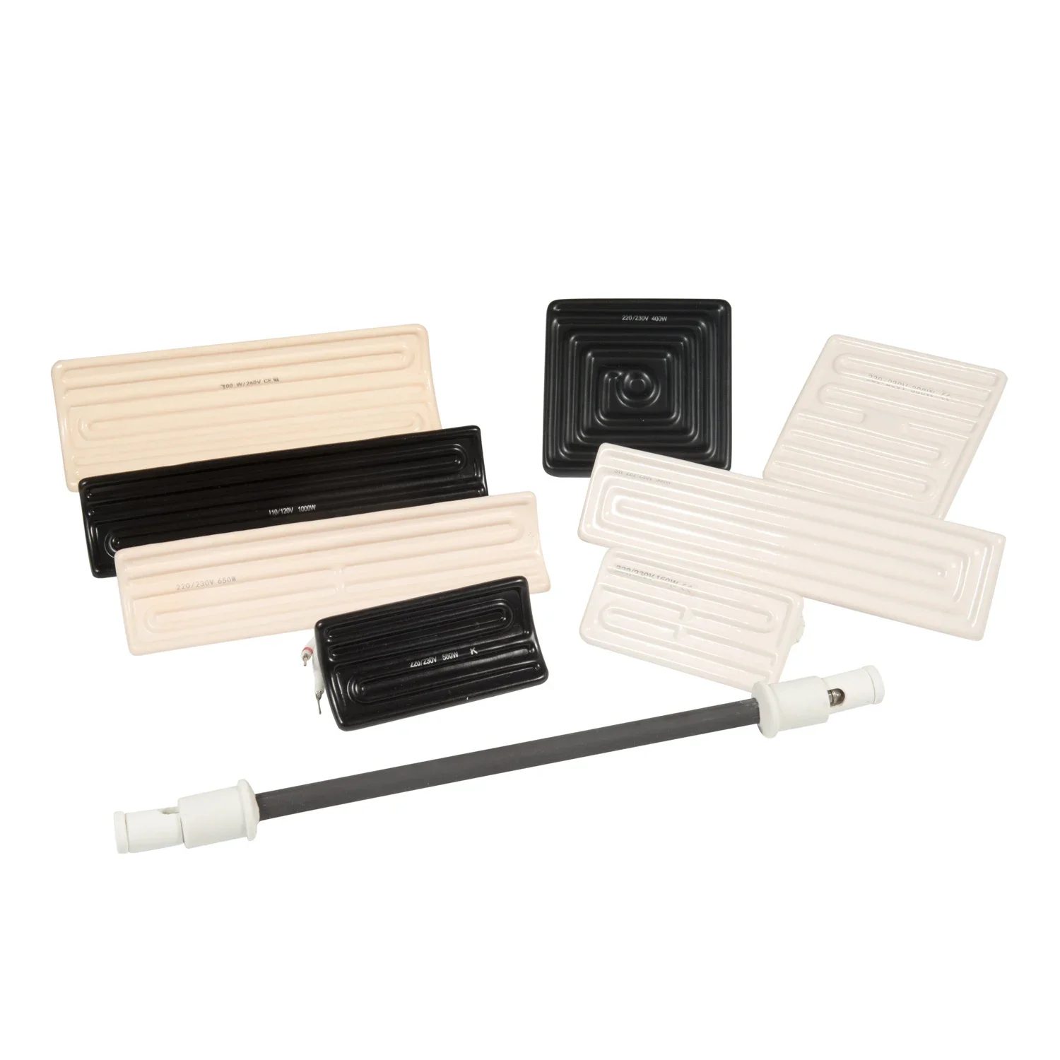 Hollow Ceramic Infrared Heater, FSR/2, 220V, 325W, 122x60mm - detail 2