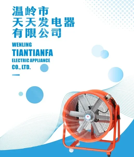 Iron Axial Duct Fan, Cast, Wall - detail 18