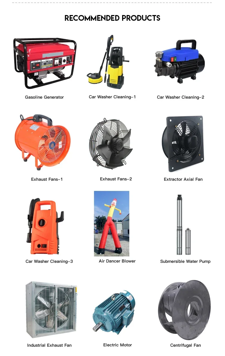 Industrial Heat Extractor, 500mm, Axial - detail 8