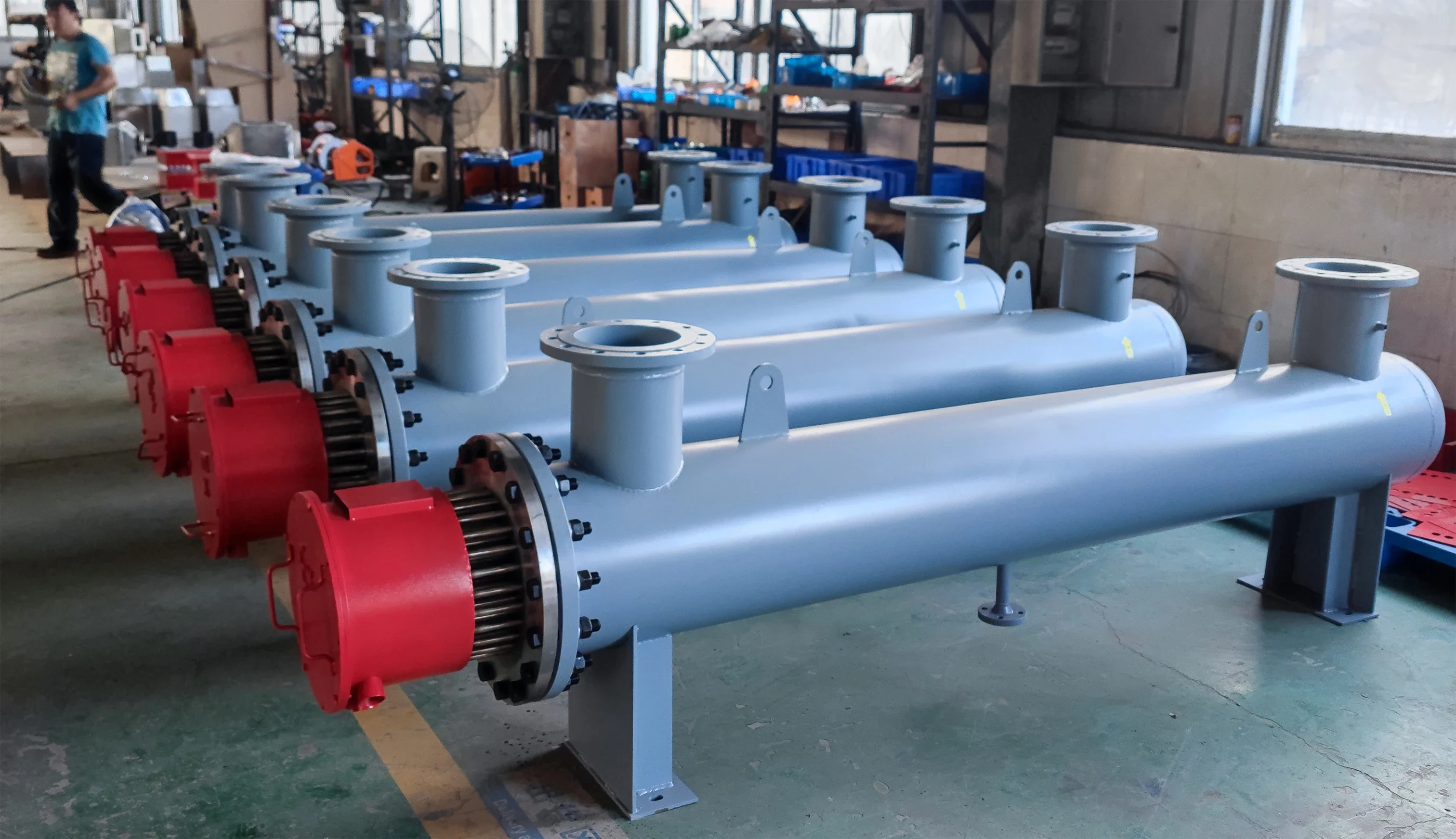 Industrial Custom In-line Heater, 50KW, 110V-600V, Electric - detail 2