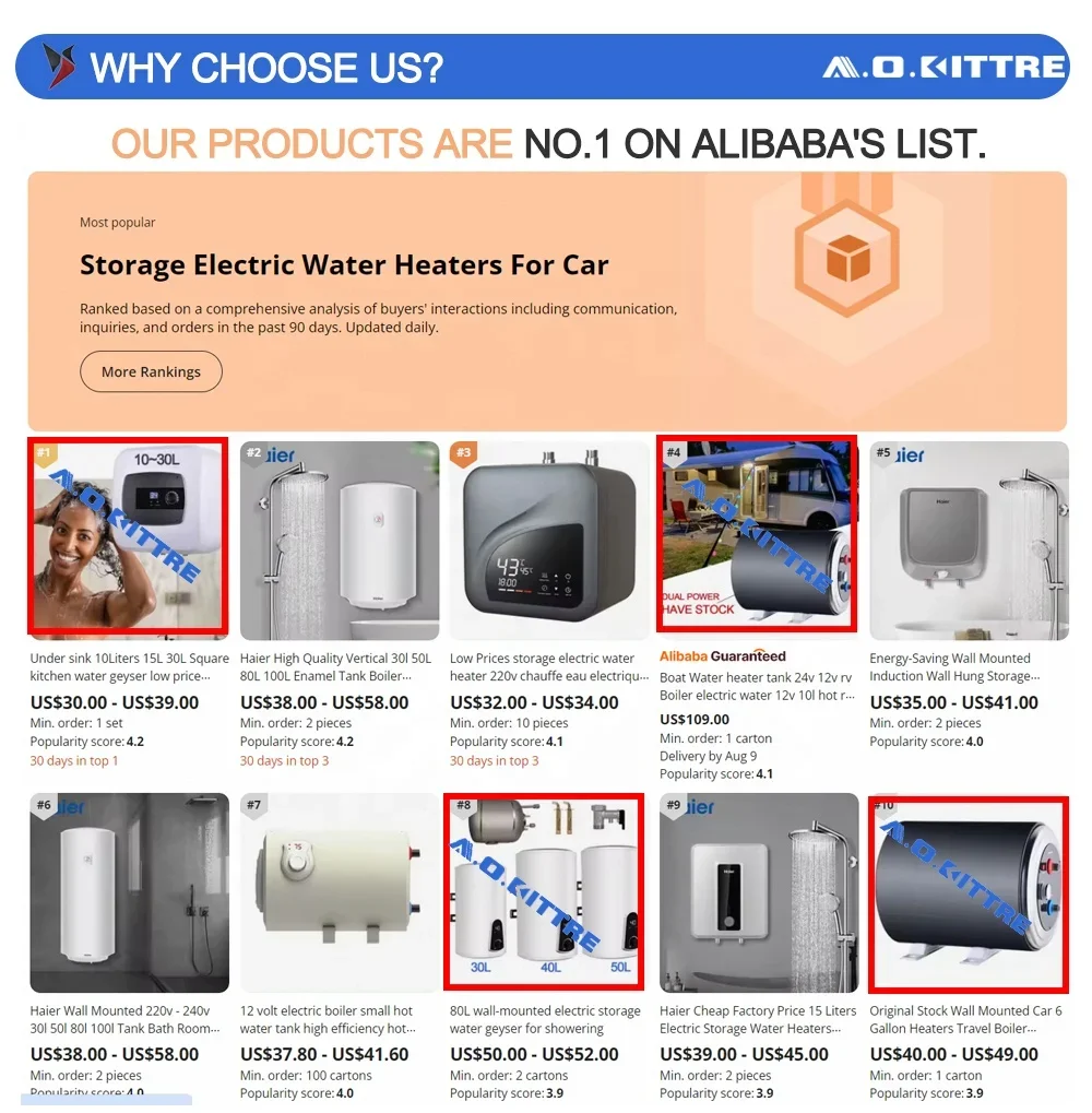 House Bathroom Boiler, 100L, 200L, 300L, 500L - detail 32