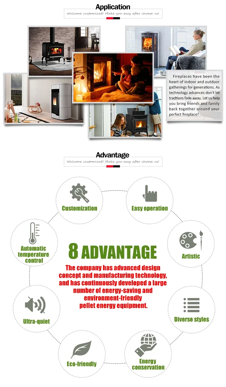 Water Home Heating Fireplace, 20kw, 24kw - detail 18