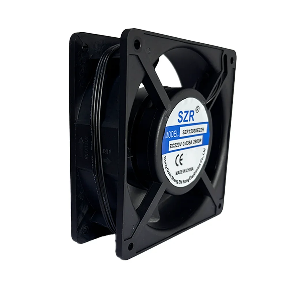 Brushless Cooler, 120*120*38mm, 3500RPM, 110v, Axial - detail 10