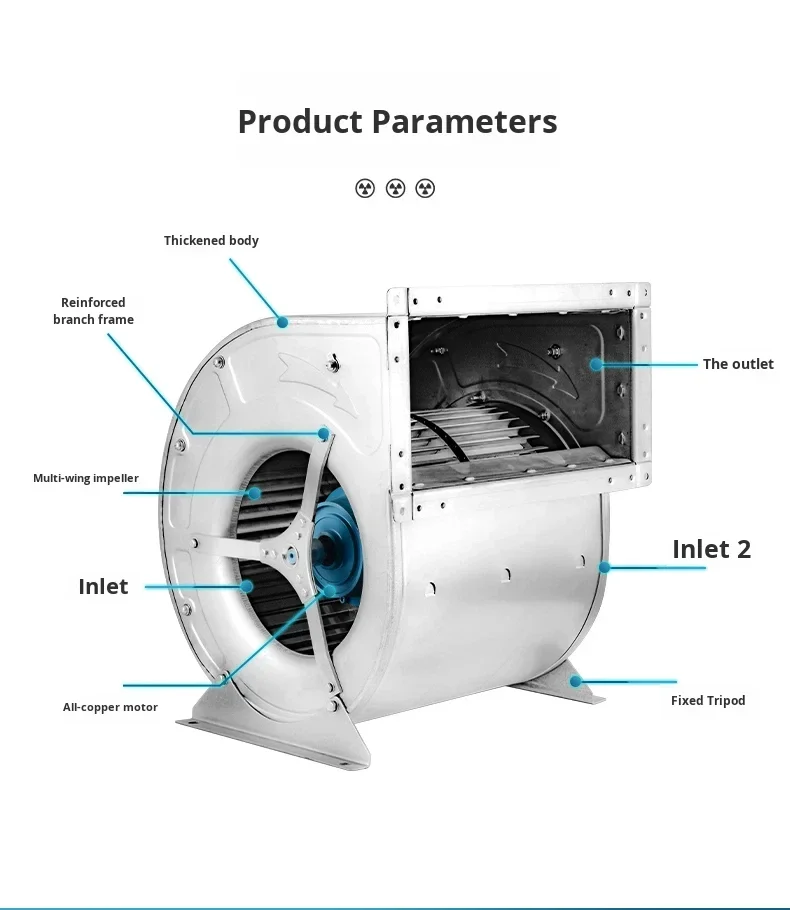 Centrifugal Fan, DKT, 220v, Corded Electric - detail 16